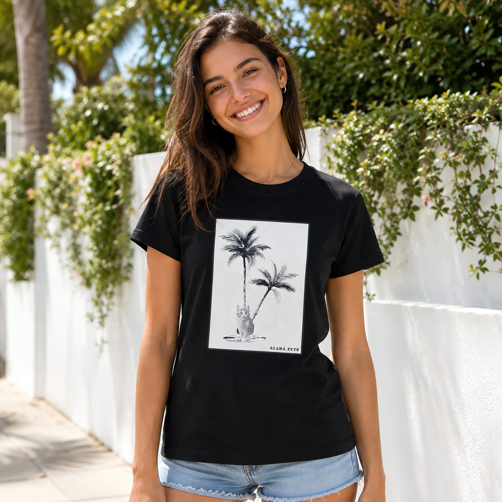 ALOHA PETS ウィメンズ Tシャツ [AP-TS-120]