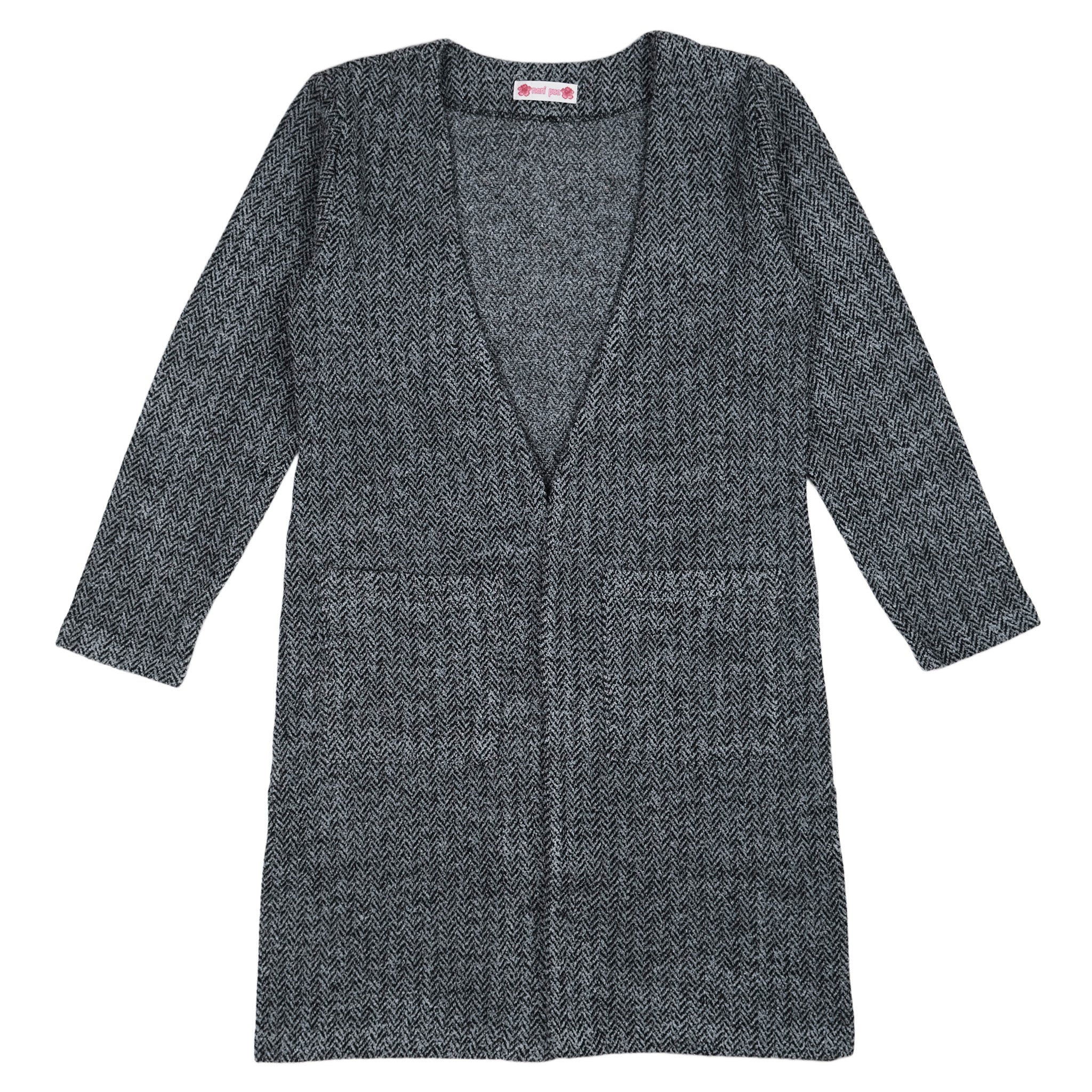 ロングカーディガン パイナップル キルト [CA-200]