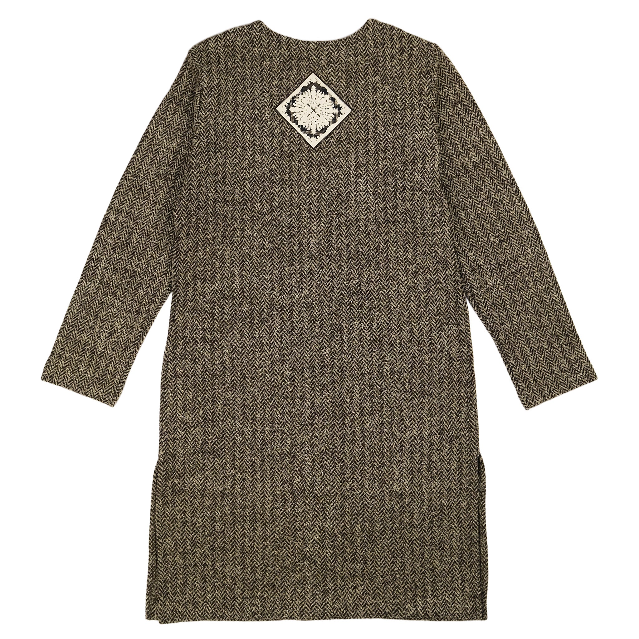 ロングカーディガン パイナップル キルト [CA-200]