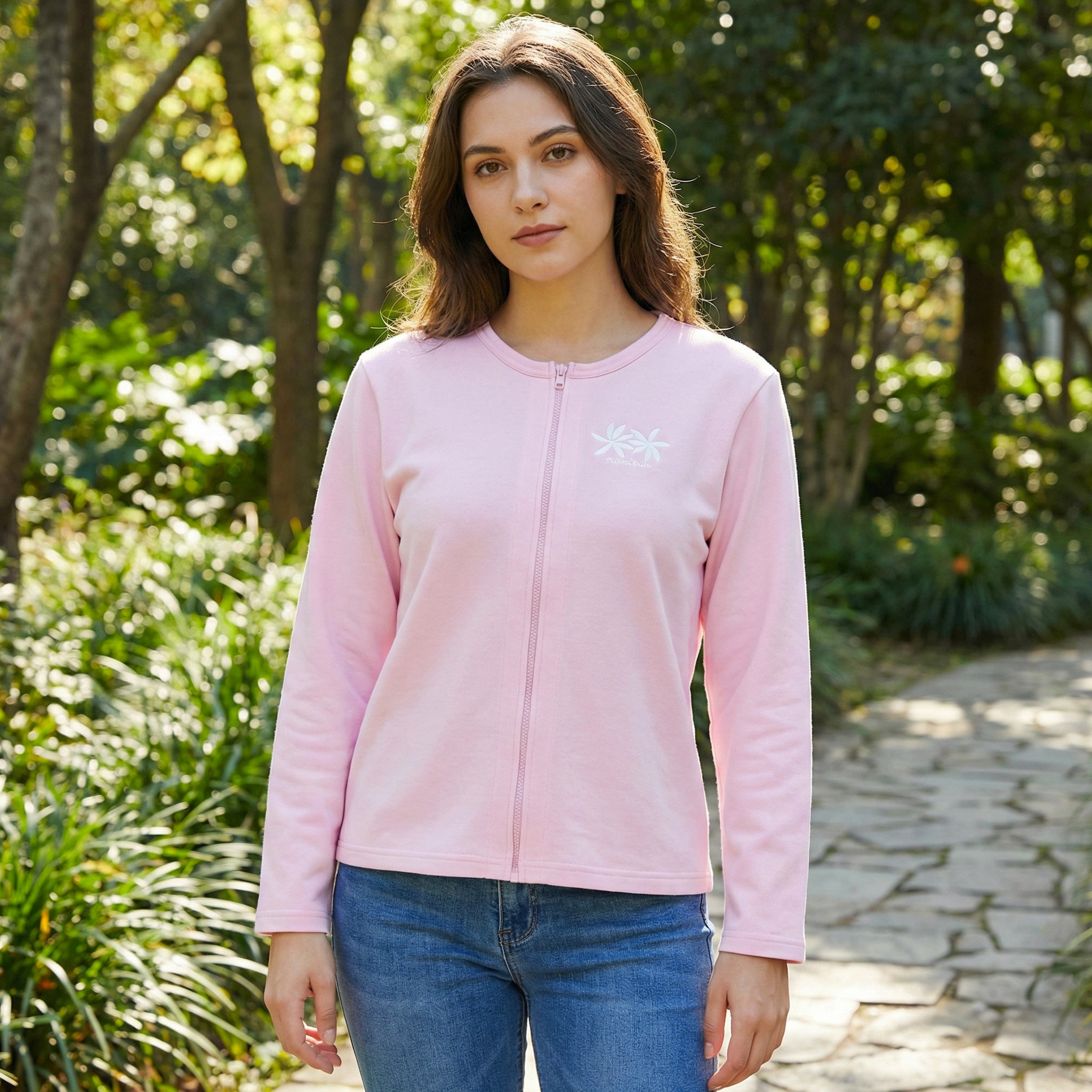 カーディガン 刺繍 ティアレ [CD-100]