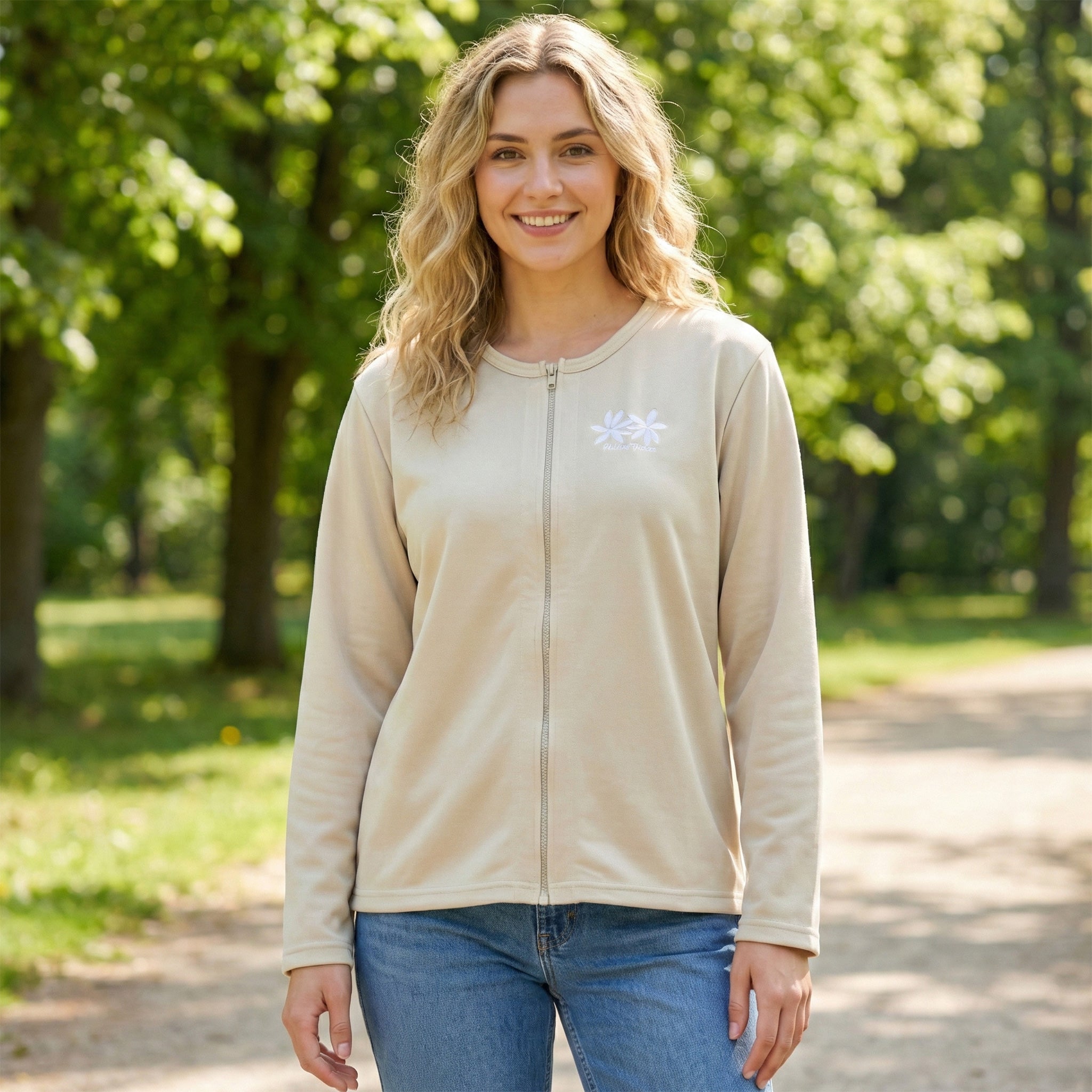 カーディガン 刺繍 ティアレ [CD-130]