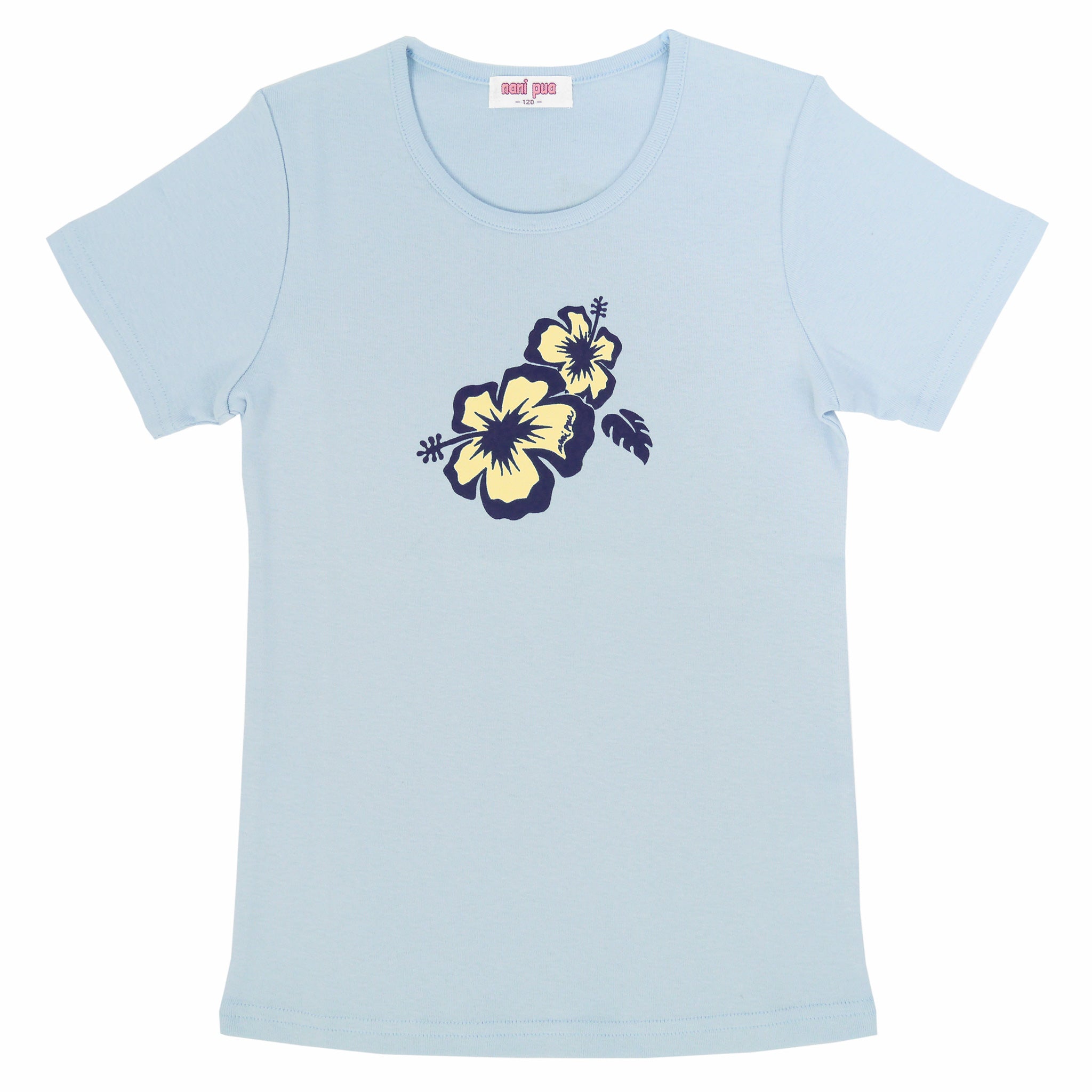 ケイキ（子供用）Tシャツ ツインハイビスカス [KTS-050]