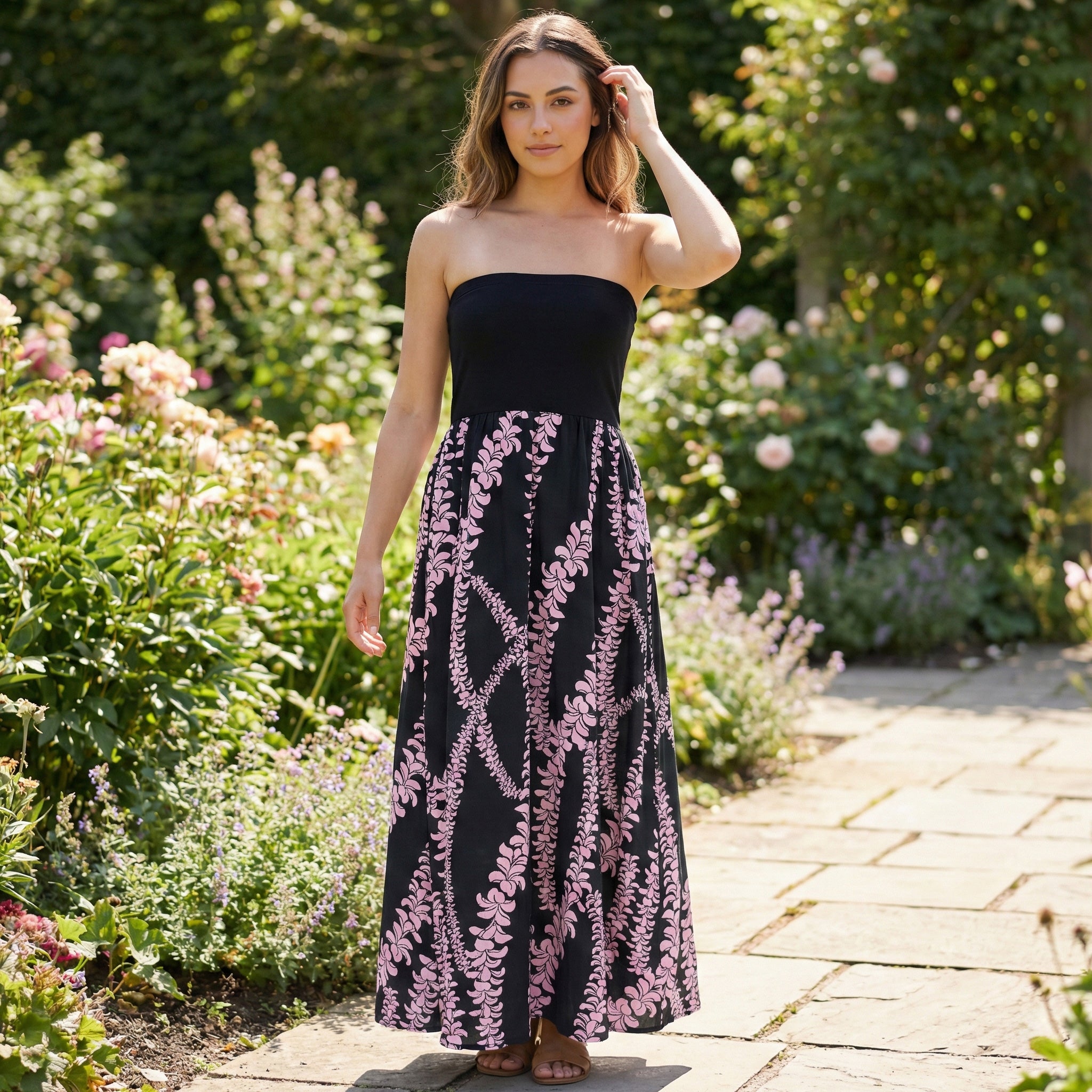 切替ワンピース プルメリアレイ [OPS-100]