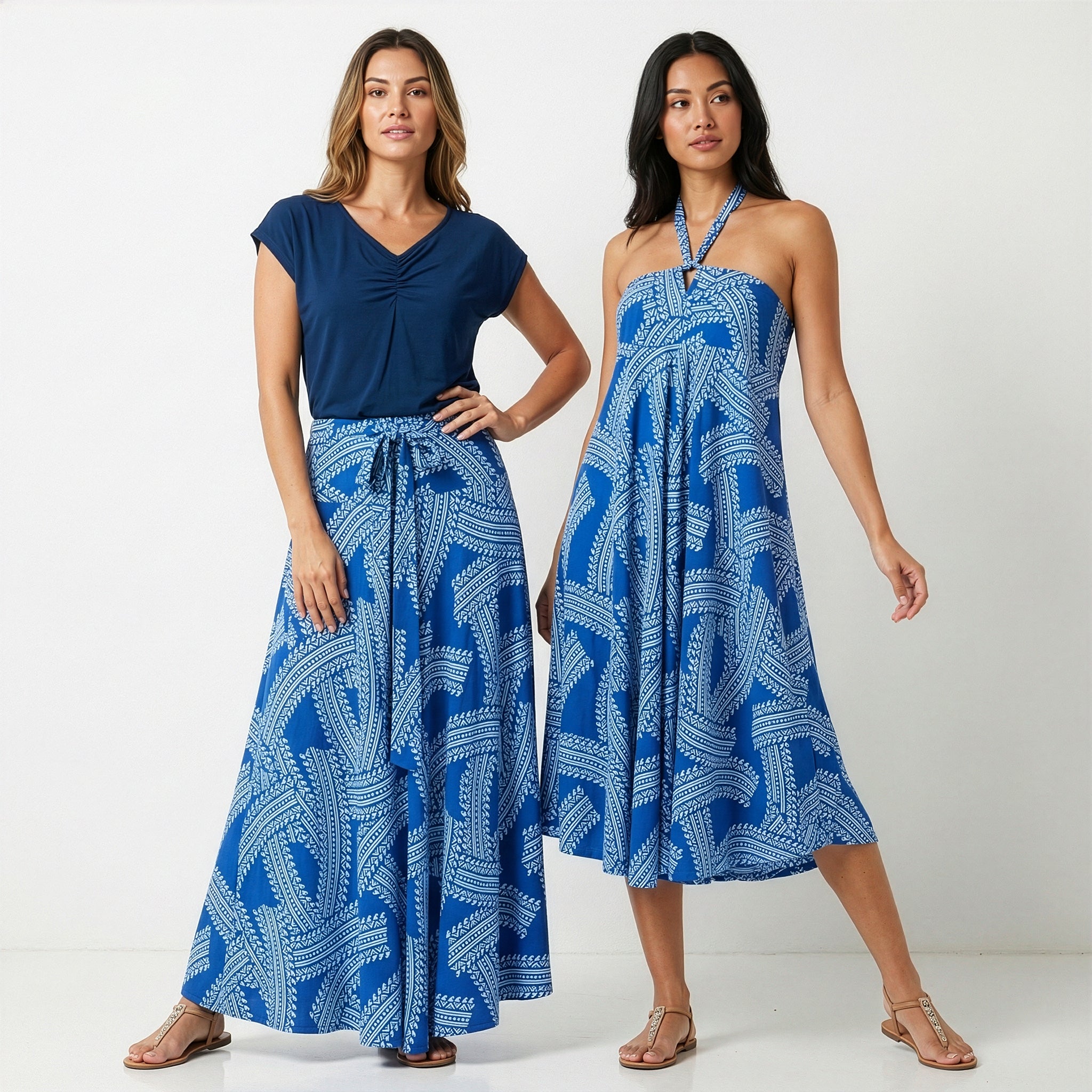 2WAYスカートワンピース タパナルー [SK-2370]