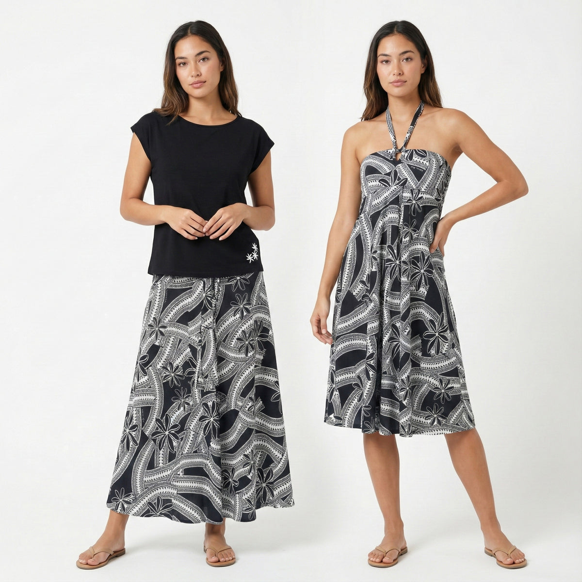 ナニプア 2WAYスカートワンピース タパティアレ