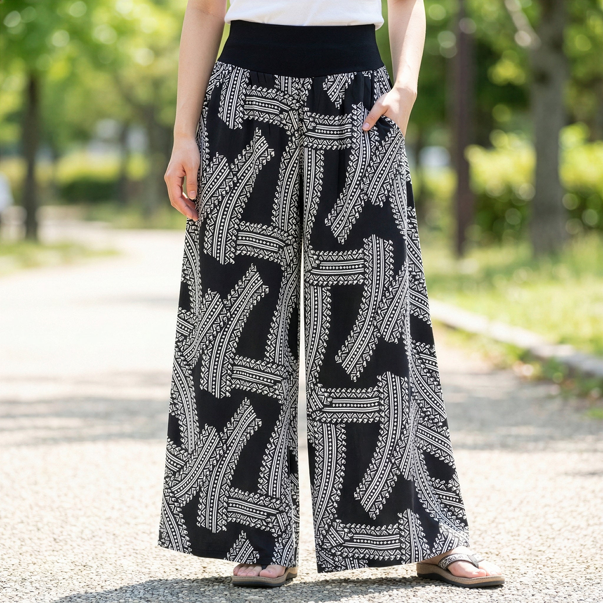 ワイドパンツ タパナルー [SK-3370]