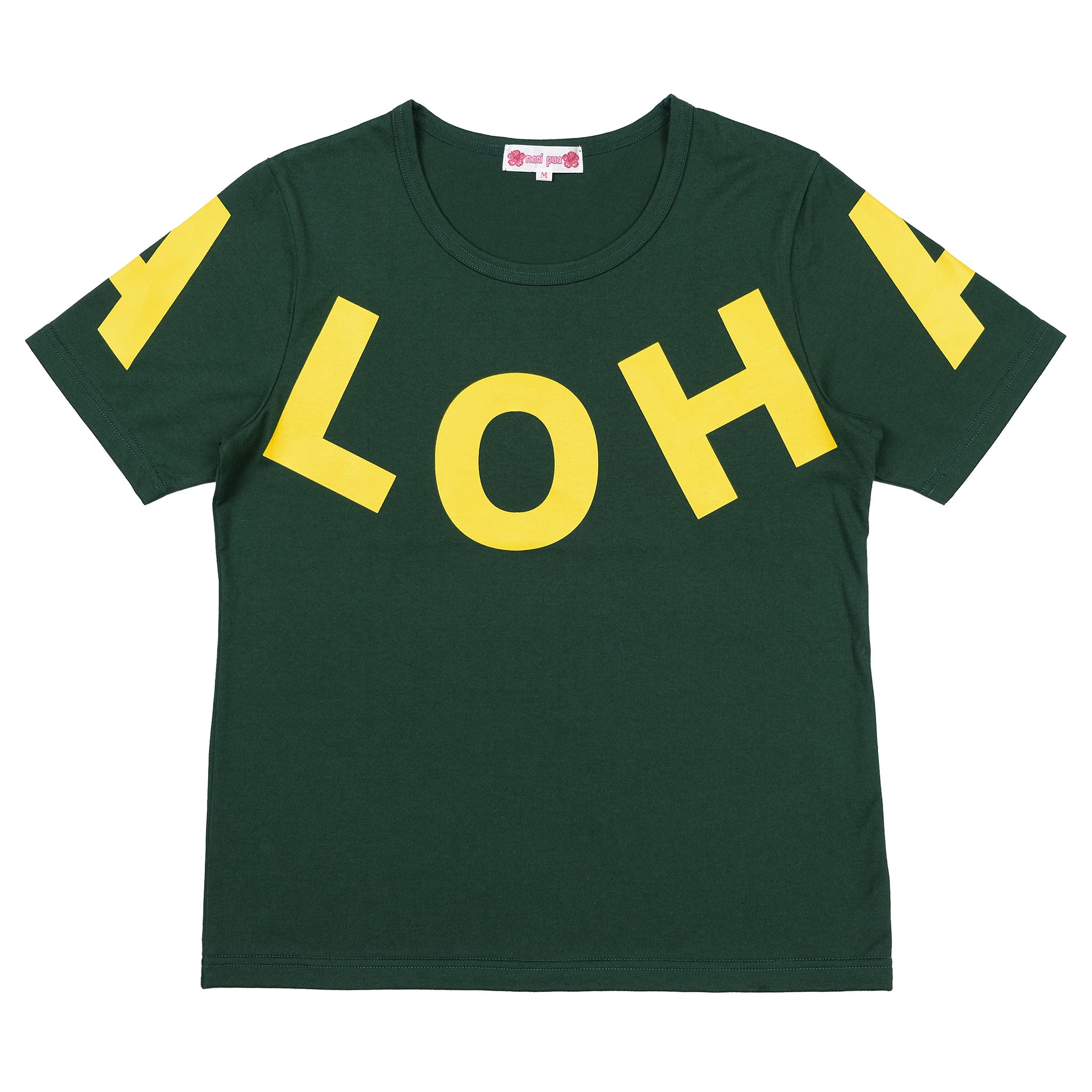 ナニプア 半袖Tシャツ ALOHA