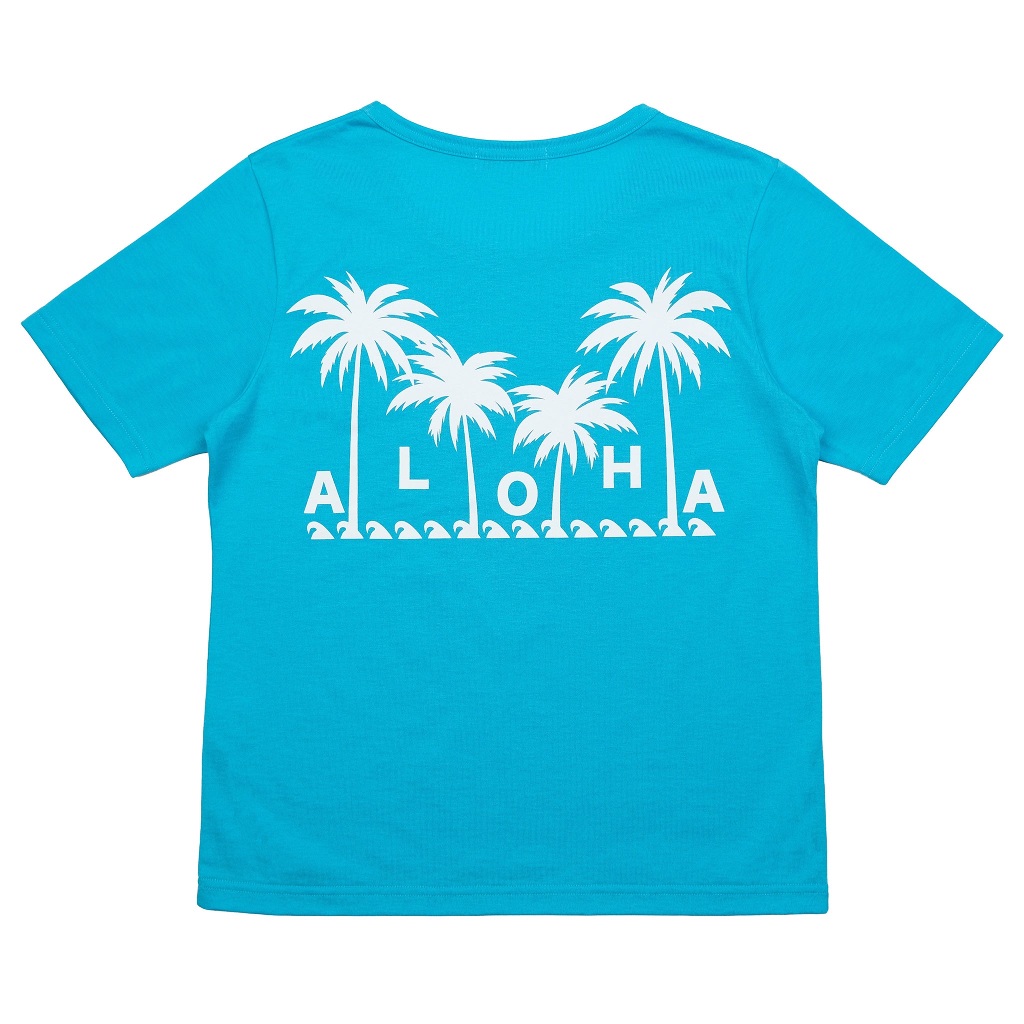 ナニプア 半袖Tシャツ ALOHA パームツリー