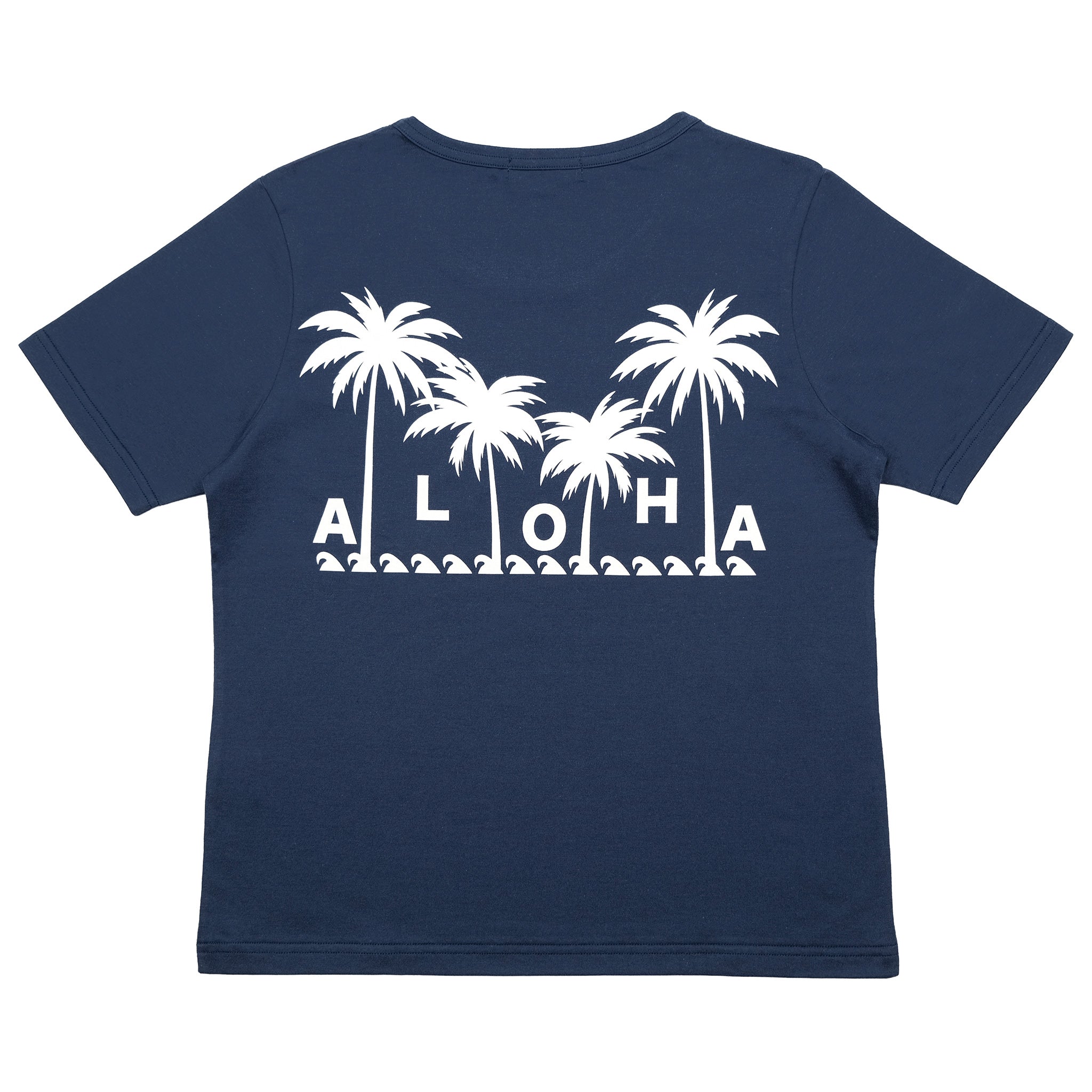 ナニプア 半袖Tシャツ ALOHA パームツリー