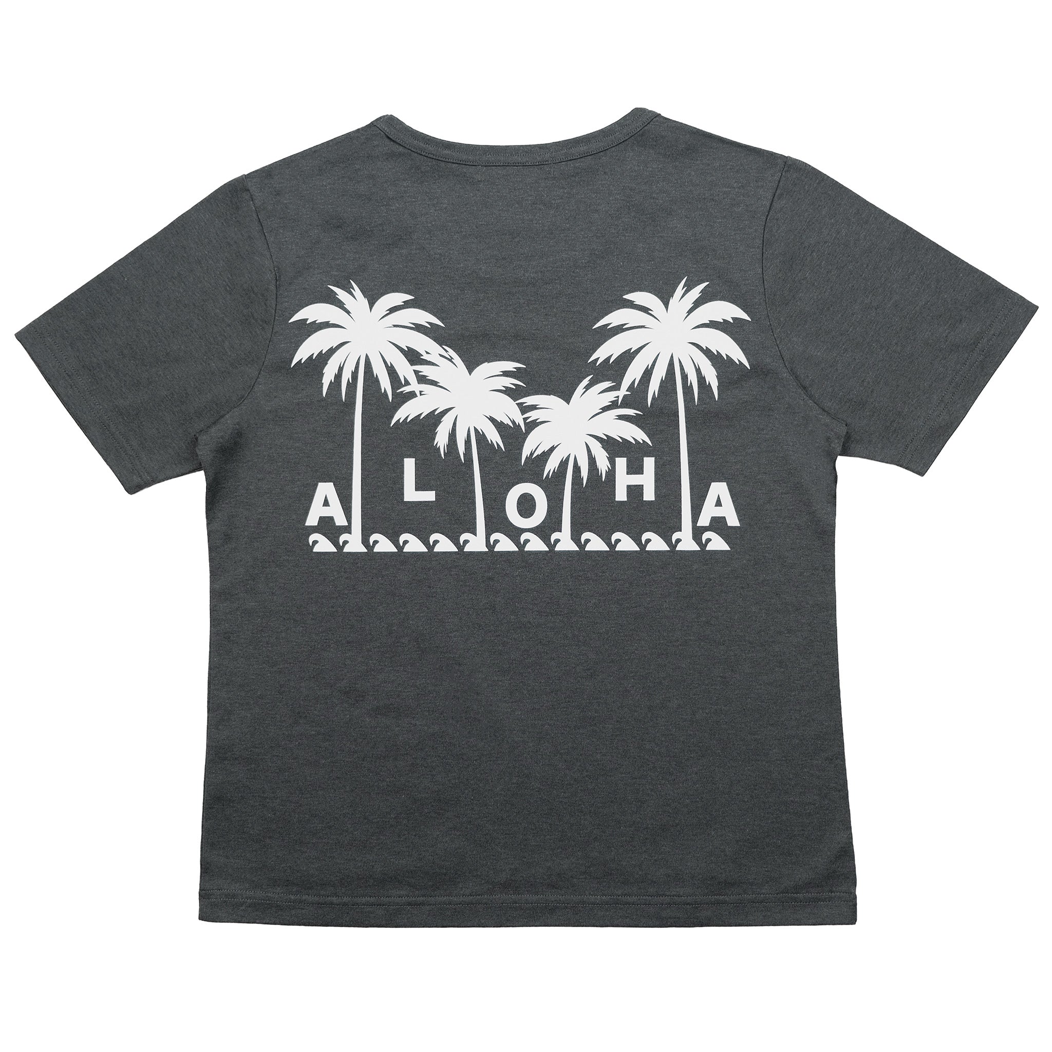 ナニプア 半袖Tシャツ ALOHA パームツリー