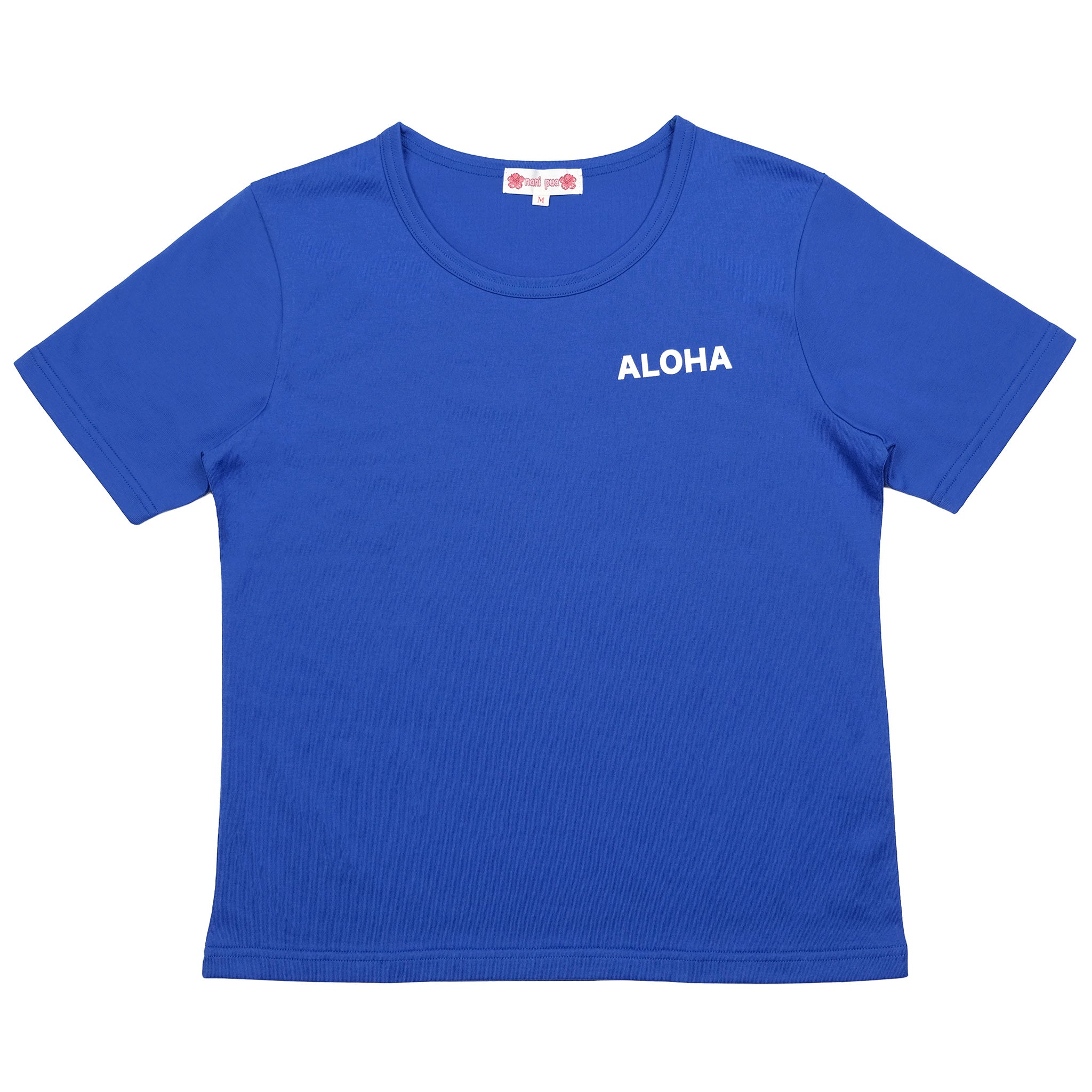 ナニプア 半袖Tシャツ ALOHA パームツリー