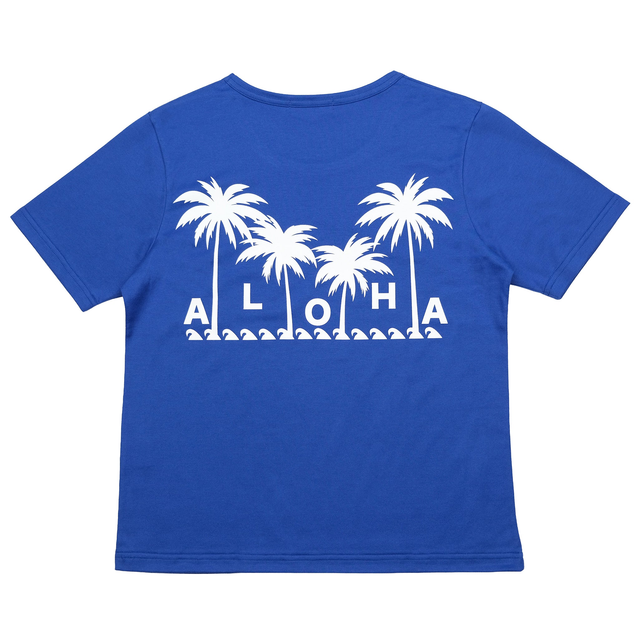ナニプア 半袖Tシャツ ALOHA パームツリー
