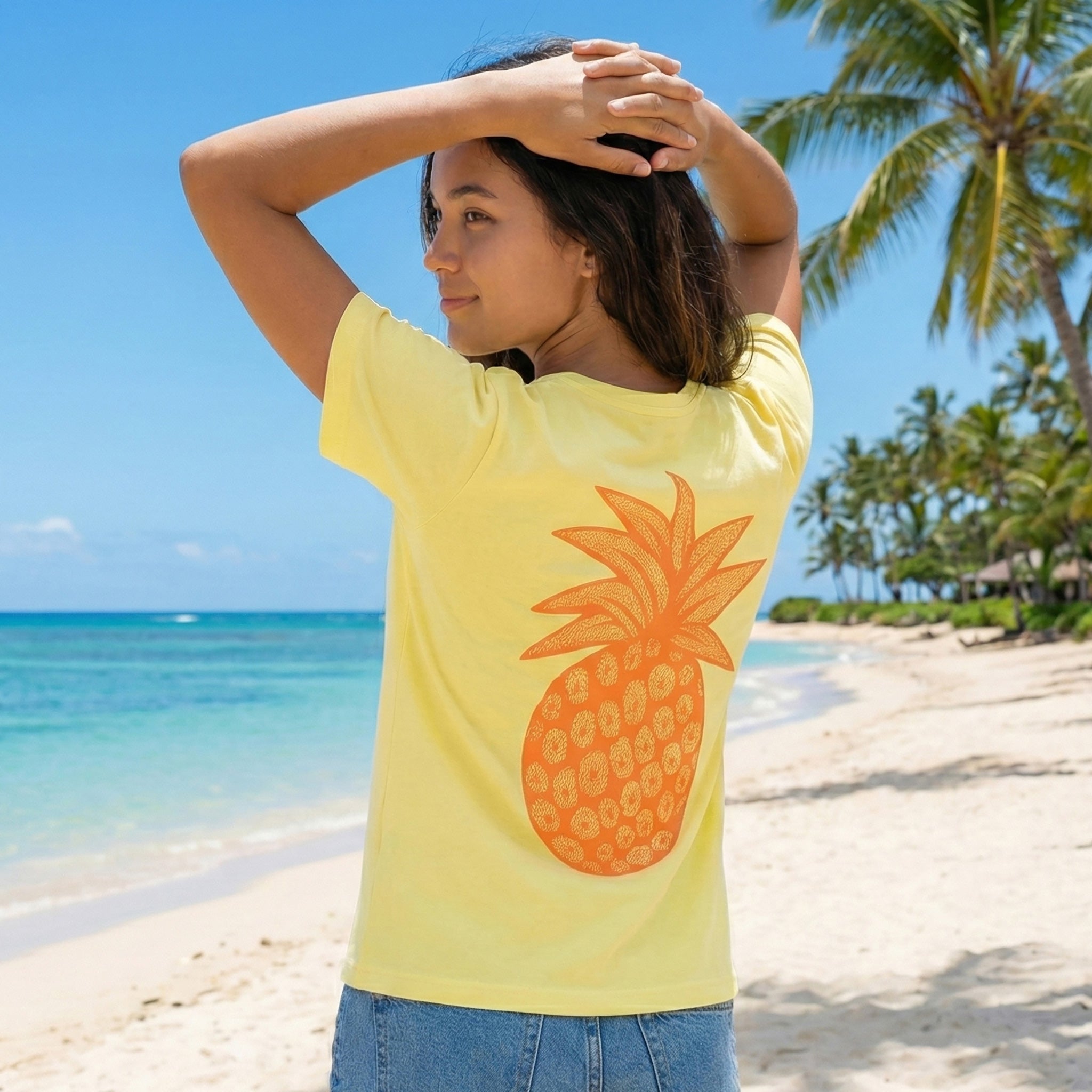 Tシャツ(半袖/袖なし) ARIANNA BIKINI TEE ナニプア 半袖Tシャツ パイナップル