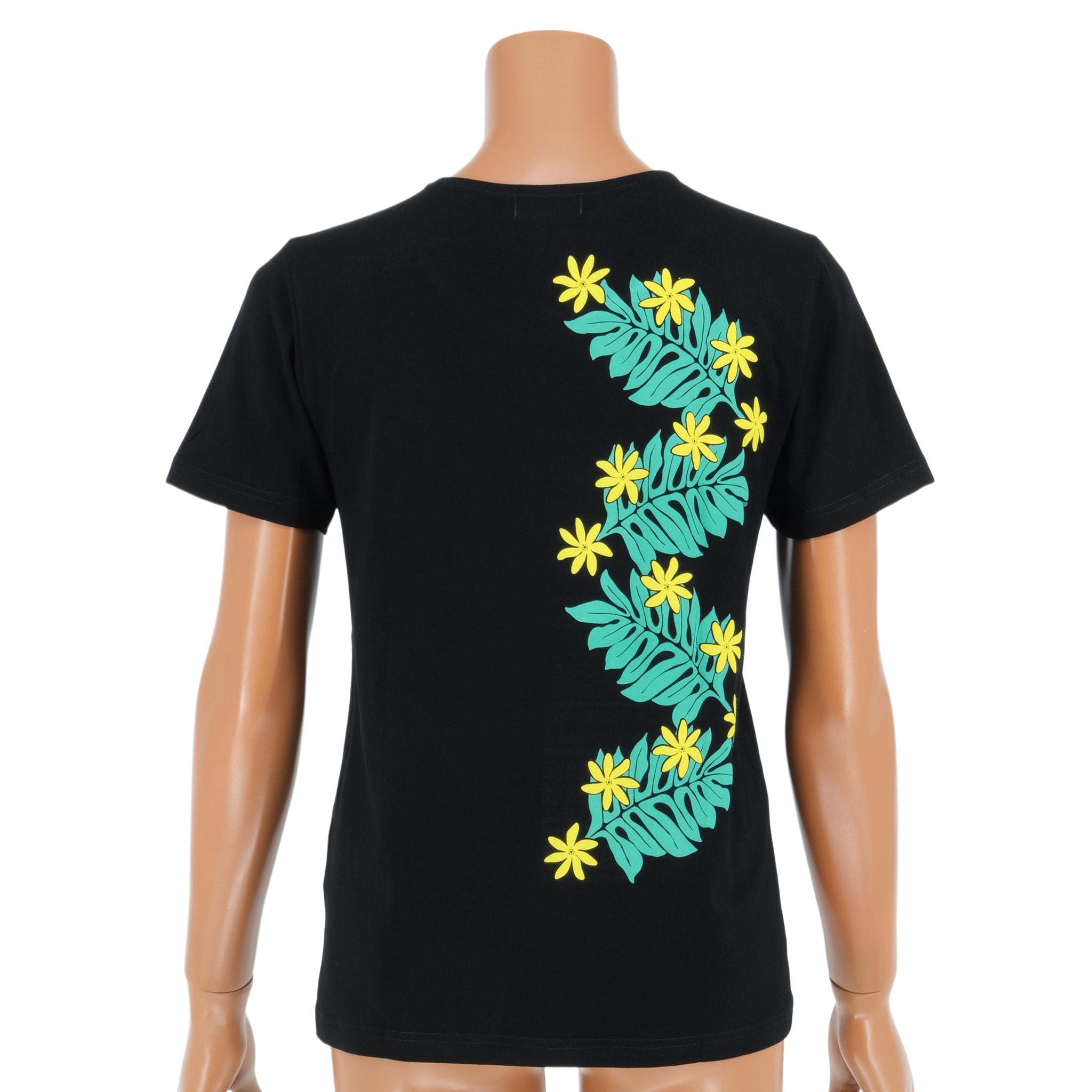 ナニプア 半袖Tシャツ モンステラ&ティアレ