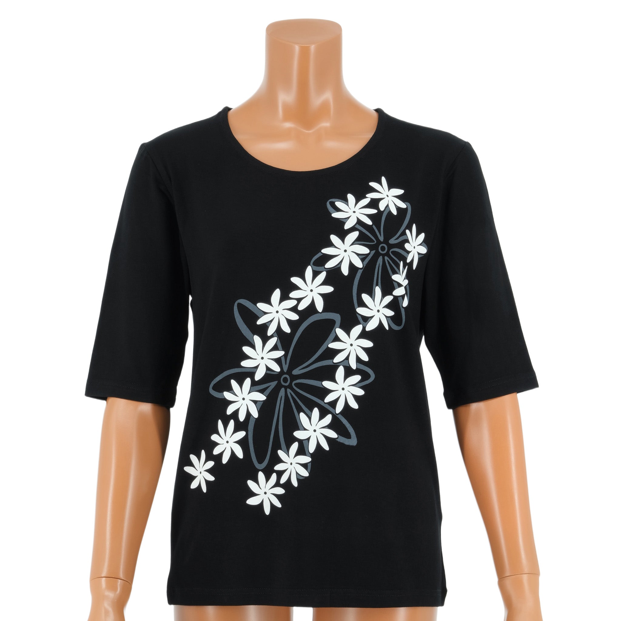五分袖Tシャツ ティアレ [TSH-2200]