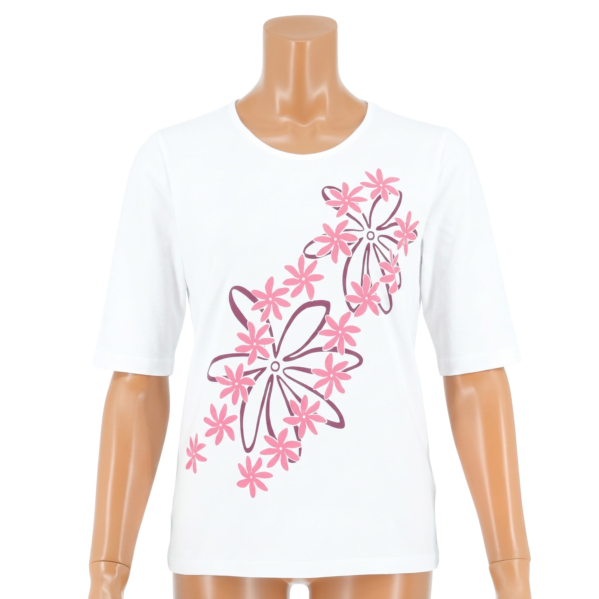 五分袖Tシャツ ティアレ [TSH-2200]