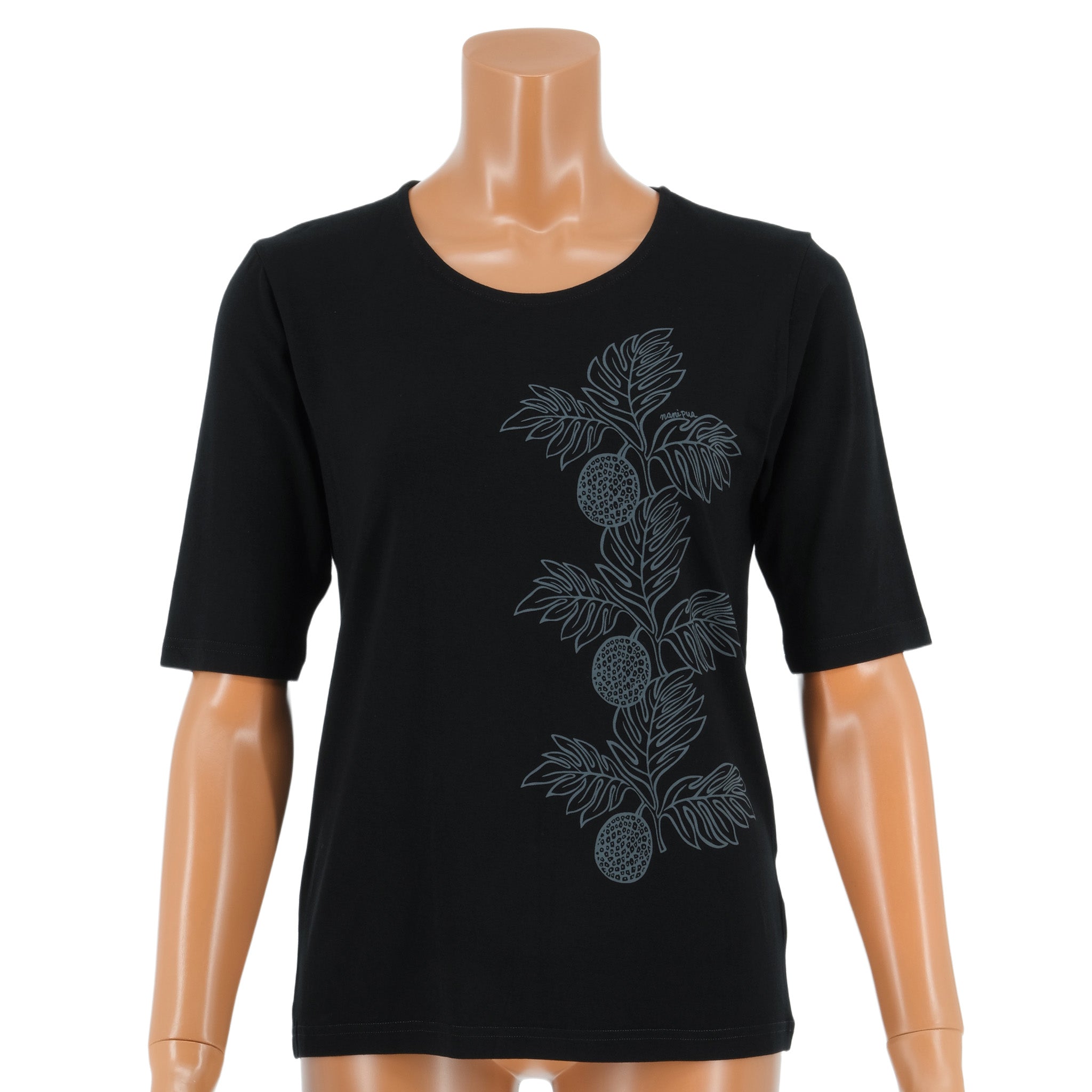 ELLEGARDEN Tシャツ ブラック ボタニカル柄 Mサイズ ELLEGARDEN T
