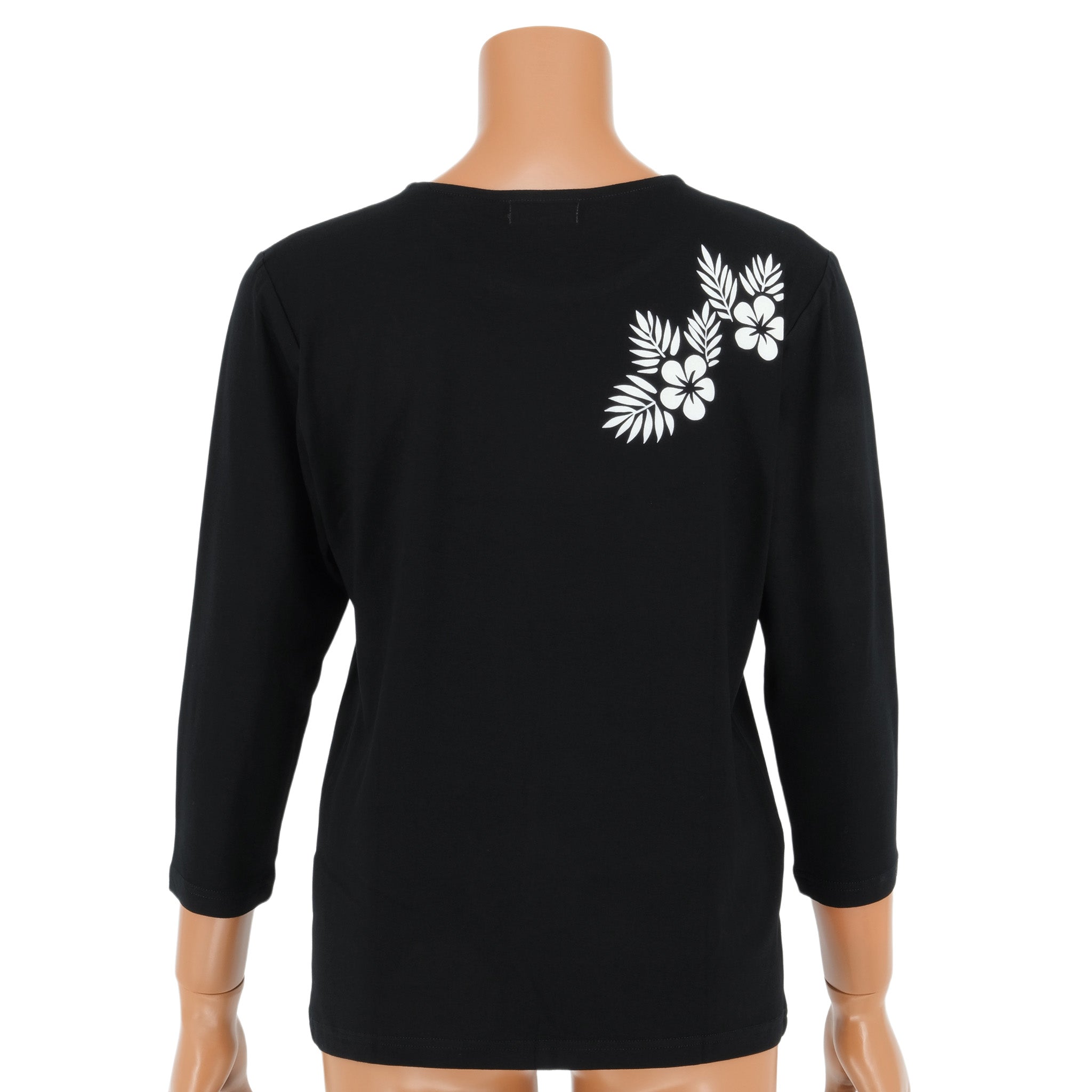ナニプア 七分袖Tシャツ フラガール